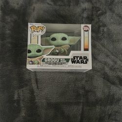 Funko pop Star Wars Grogu with armor