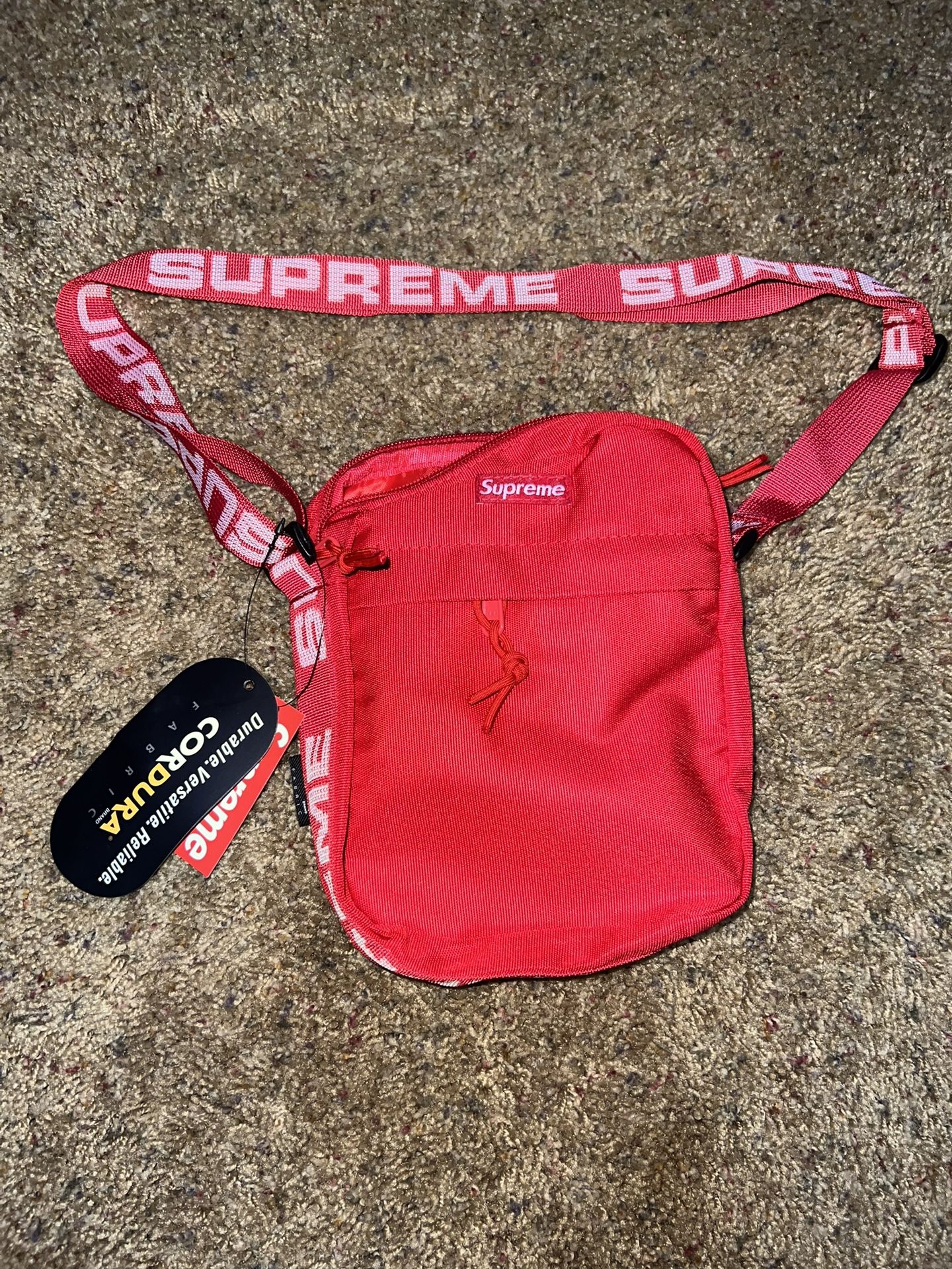 Supreme SS18 Red🔴 Shoulder Bag