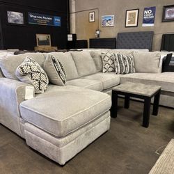 Double Chaise Sectional By Ashley. 🚚WE DELIVER🚚