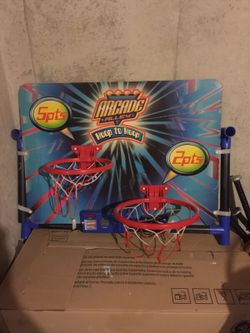 Dual basketball hoop