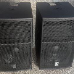 Yorkville ES15P Powered Subwoofers (pair)