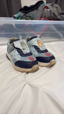 Kids size 12 Bluey Shoes
