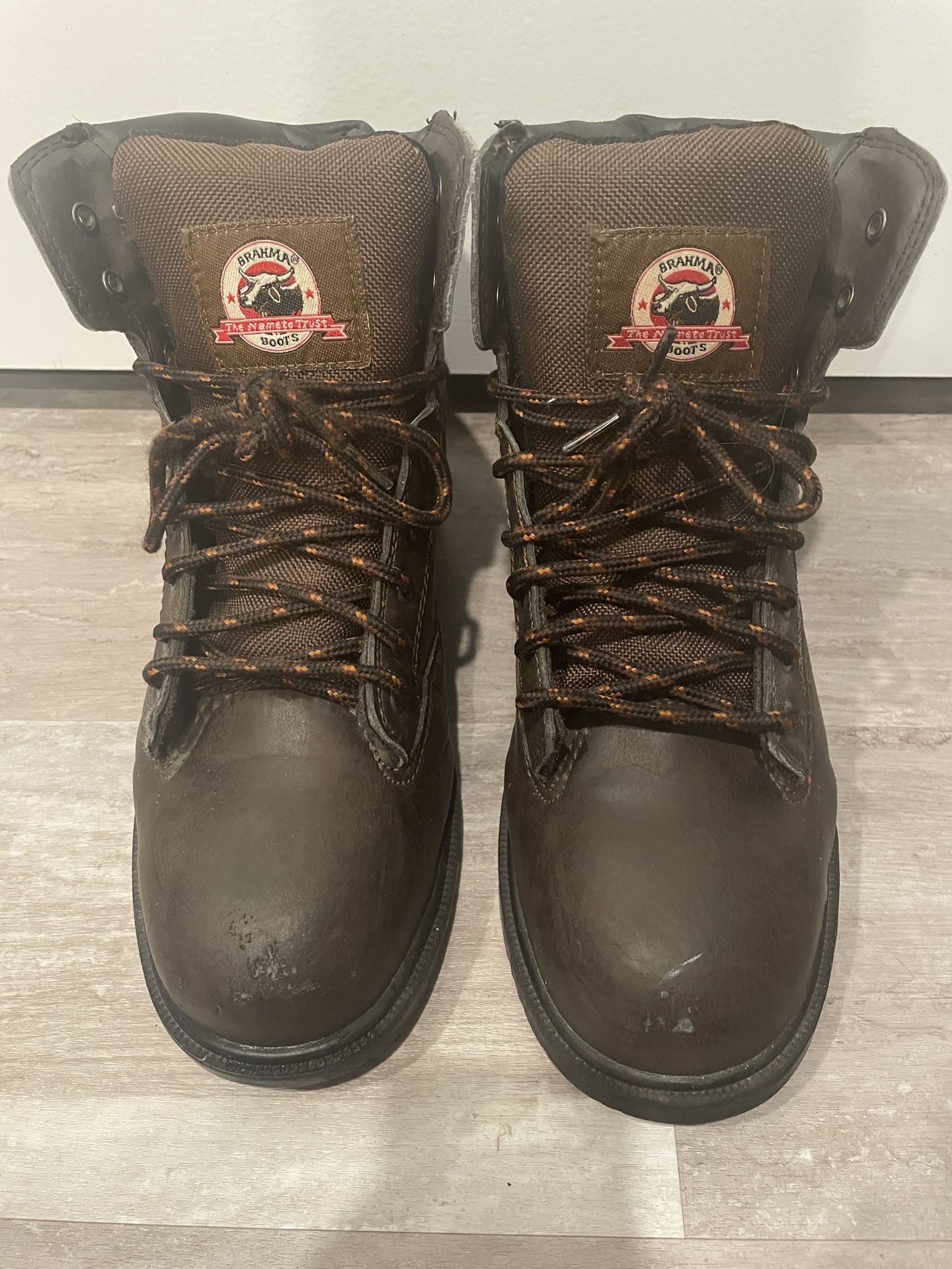 Brahma men's raid steel toe cheap work boot
