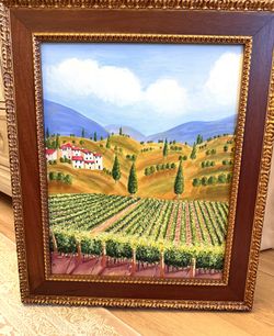 Framed Paintings, Original Oil on Canvas