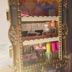 Viral Tik tok Gilded Display Shelf 