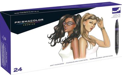 Prismacolor Premier Double-ended 24-color Portrait Set Art Markers