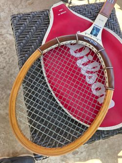 Vintage Chris Evert  Wilson Tennis Raquet