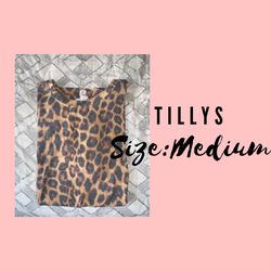TILLYS Cheetah Shirt