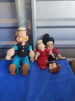 Vintage Popeye family 1985