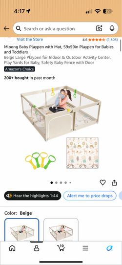 Baby playpen