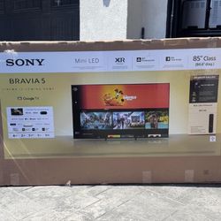 85XR50 85” Sony smart 4k mini led TV 