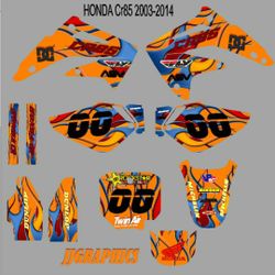 Honda Cr85 Graphic Kit