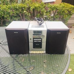 Music CD And Cassette Player