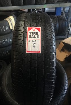 265/70/16 GOODYEAR WRANGLER FORTITUDE $180.00