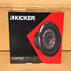 Kicker Bass Speaker 10" Shallow Subwoofer 750 Watts CompVT Series CVT10 🚨 Payment Options Available 🚨 No Credit Needed 🚨