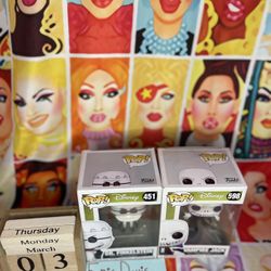 Nightmare Before Christmas Funko Pops 
