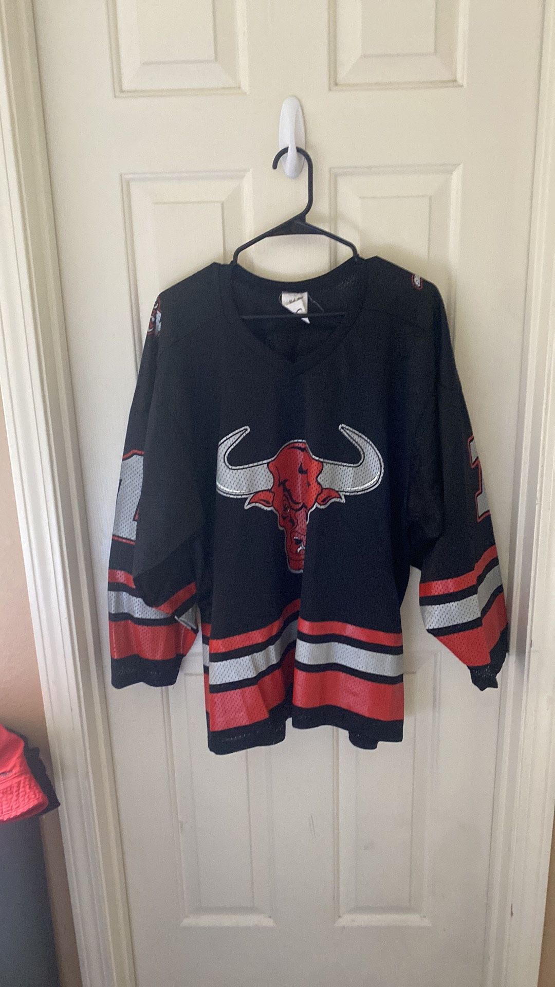 Vintage WWF The Rock Hockey Jersey