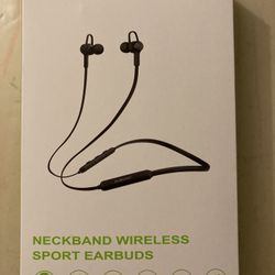Ausdom neckband wireless sport earbuds