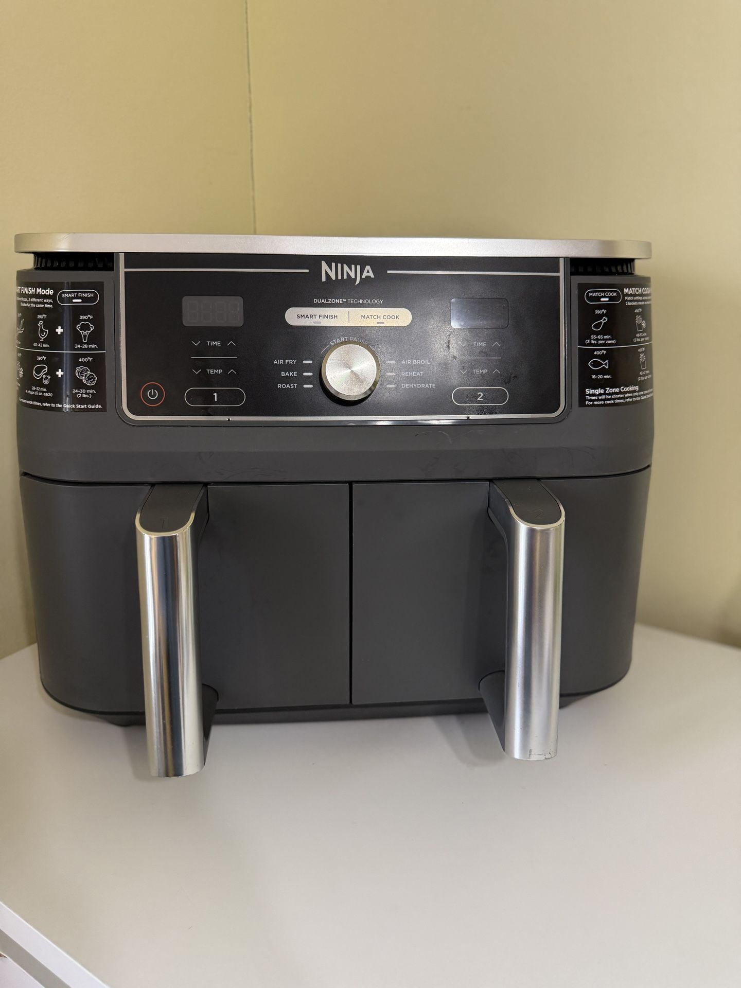 Ninja Foodi 10 qt. XL Dualzone 2-Basket Air Fryer with 6 Functions