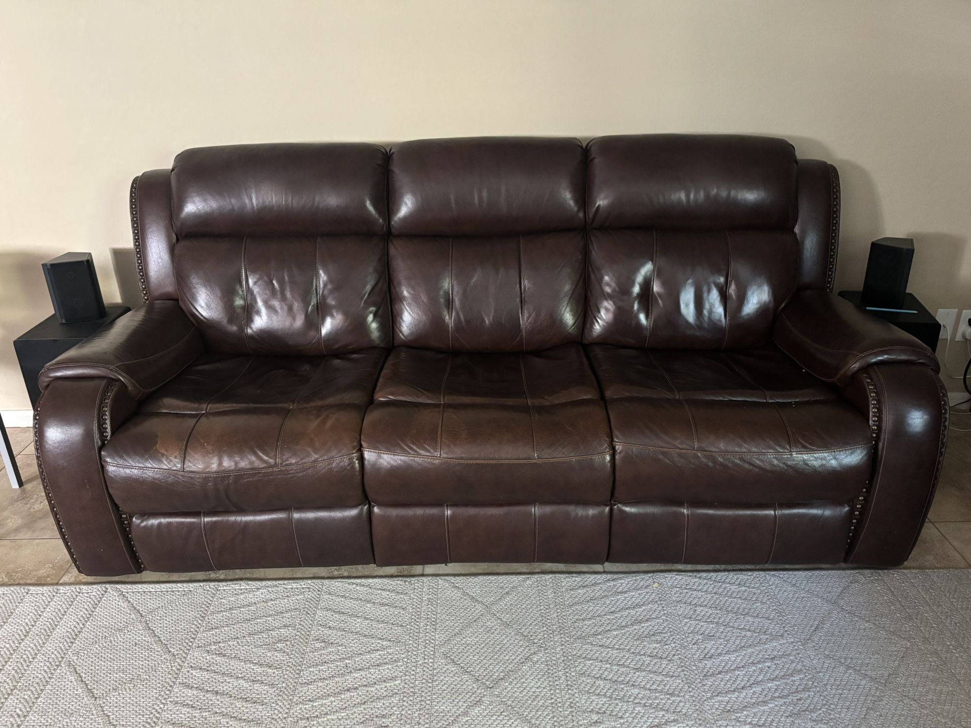 Leather Couch 3 Seater