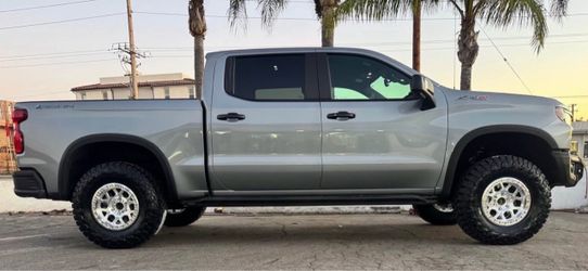 Kmc 445 Custom / Black Ring 17x9 6x139.7 +0 Offset With Toyo R/T Trail 35x12.50R17 Tires🔥🔥🔥