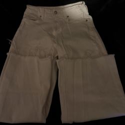 H&M White straight jeans , Size 4
