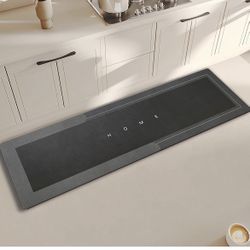 Kitchen Mats Cushioned Anti Fatigue, Non Slip and Quick Dry Magic Kitchen Floor Mat, for Bathroom, Bedroom, Kitchen, Toilet, Door, Washing Counter