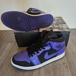 🔥 Air Jordan 1 Mid “Court Purple” – Size 11 – Excellent Condition