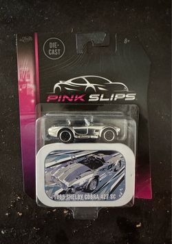 Jada Pink Slips 1965 Shelby Cobra 427 SC “Chase”