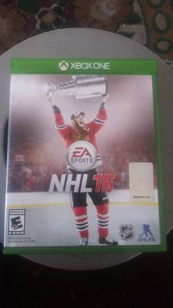 NHL 16 Xbox one