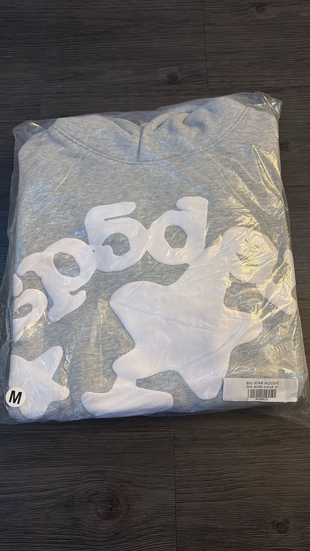 Grey Beluga Spider hoodie