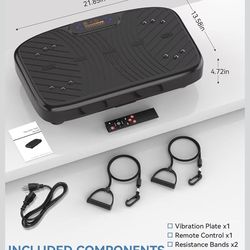 Vibration Plate Exercise Machine