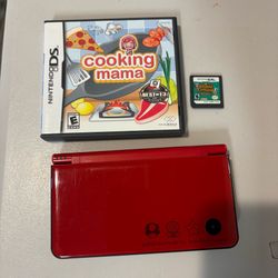 Nintendo Ds Super Mario Bros 25th Anniversary w 2 games & charger