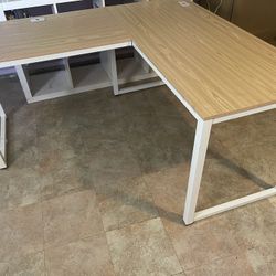 L shaped table 