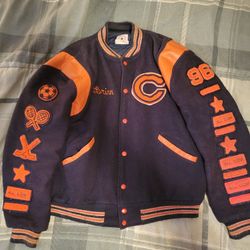 Vintage Robbinsdale Cooper Varsity Letterman Jacket Size L
