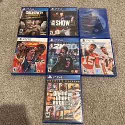 PS4 And PS5 Games