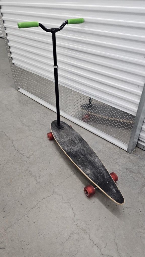 Longboard scooter 