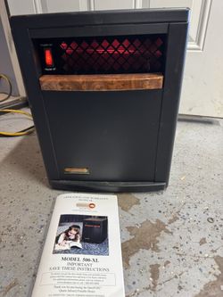 EdenPure Heater Model  500 XL 900 Watt . Works Good. Must Pickup