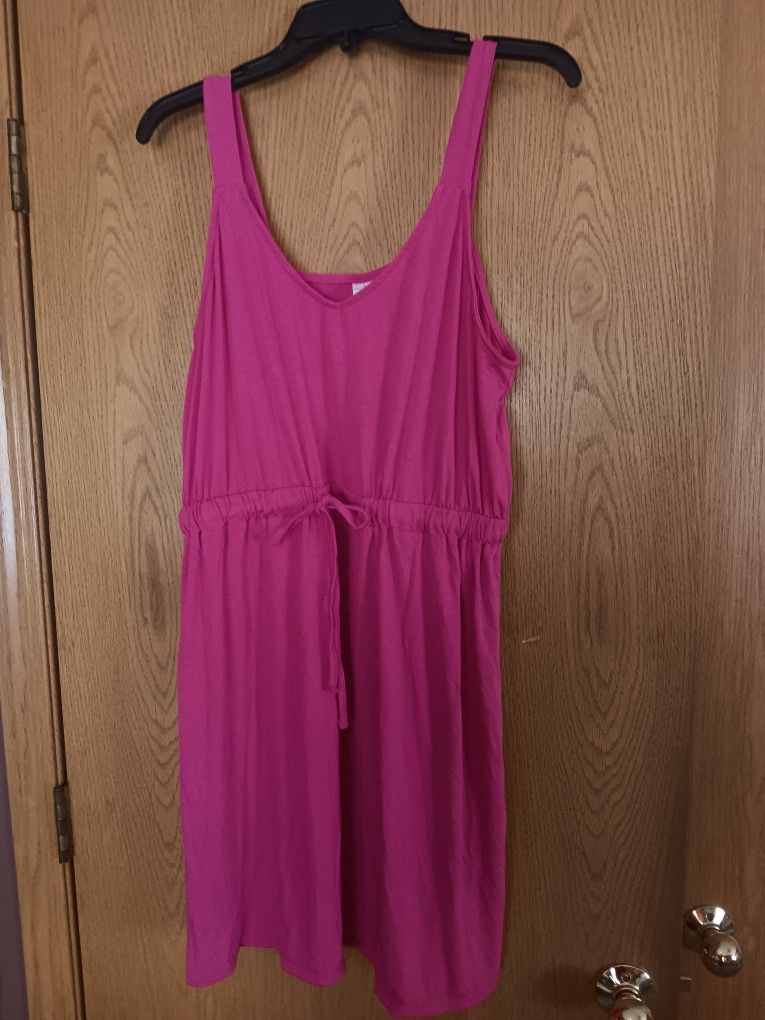 Women's Size Large, West Loop Pink Sundress