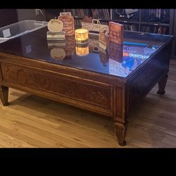 Theodore Alexander Coffee Table $500 And Room Divider $500