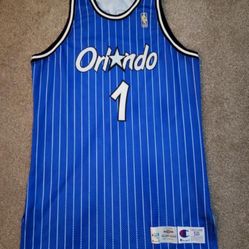 Penny Hardaway Authentic Autographed Pro Cut Game Used Jersey 