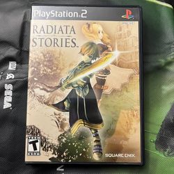 Radiata Stories PlayStation 2 PS2 Game CIB Square RPG JRPG