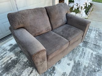 Brown Loveseat Sofa – 2-Seater Couch