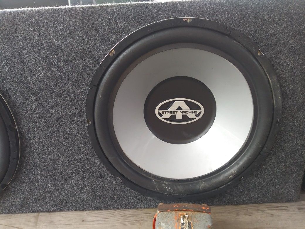 Autotek street hotsell machine subwoofer