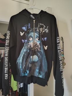 Tim Burton's Corpse Bride Zip-Up Hoodie