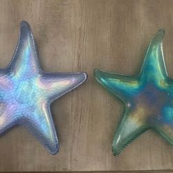 Pair of 2 starfish dishes  - 8”