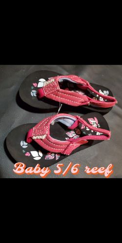 Baby Girl 5/6 New Reef Sandal