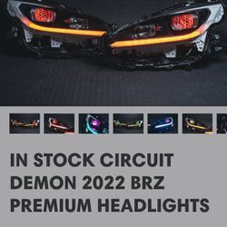 Custom Demon Eye/RGB Headlights - 2022 brz
