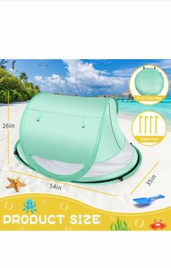 Baby large beach tent UPF 50+