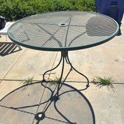 Metal Table No Chairs 